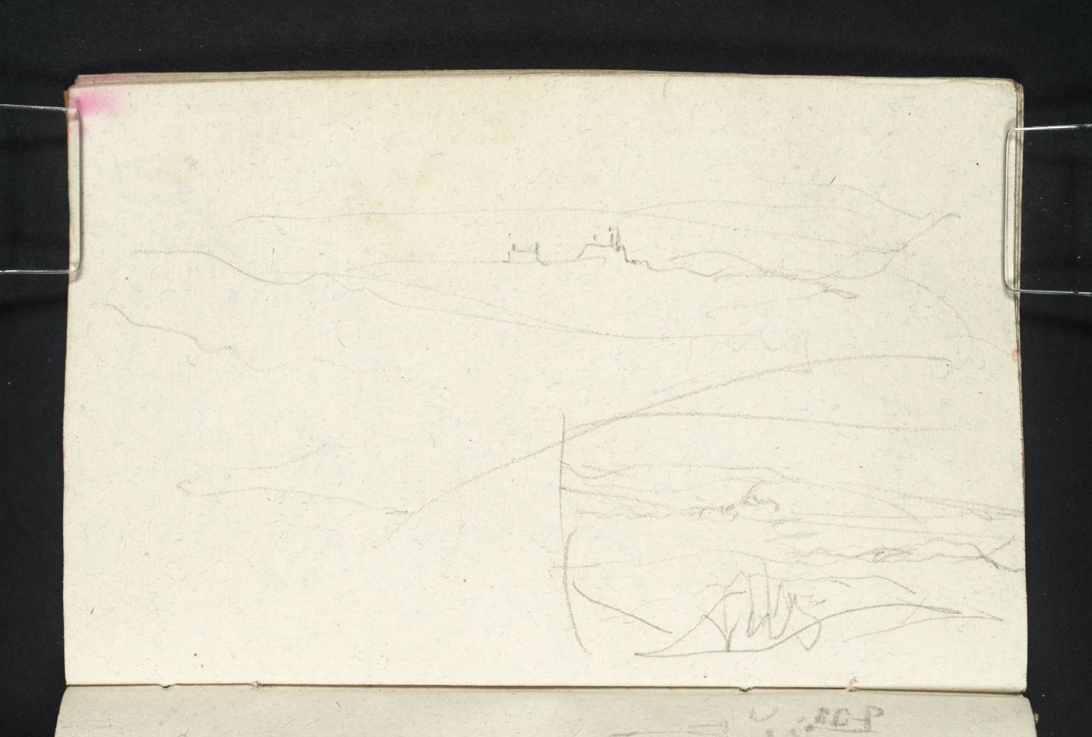 Distant View of Mountains