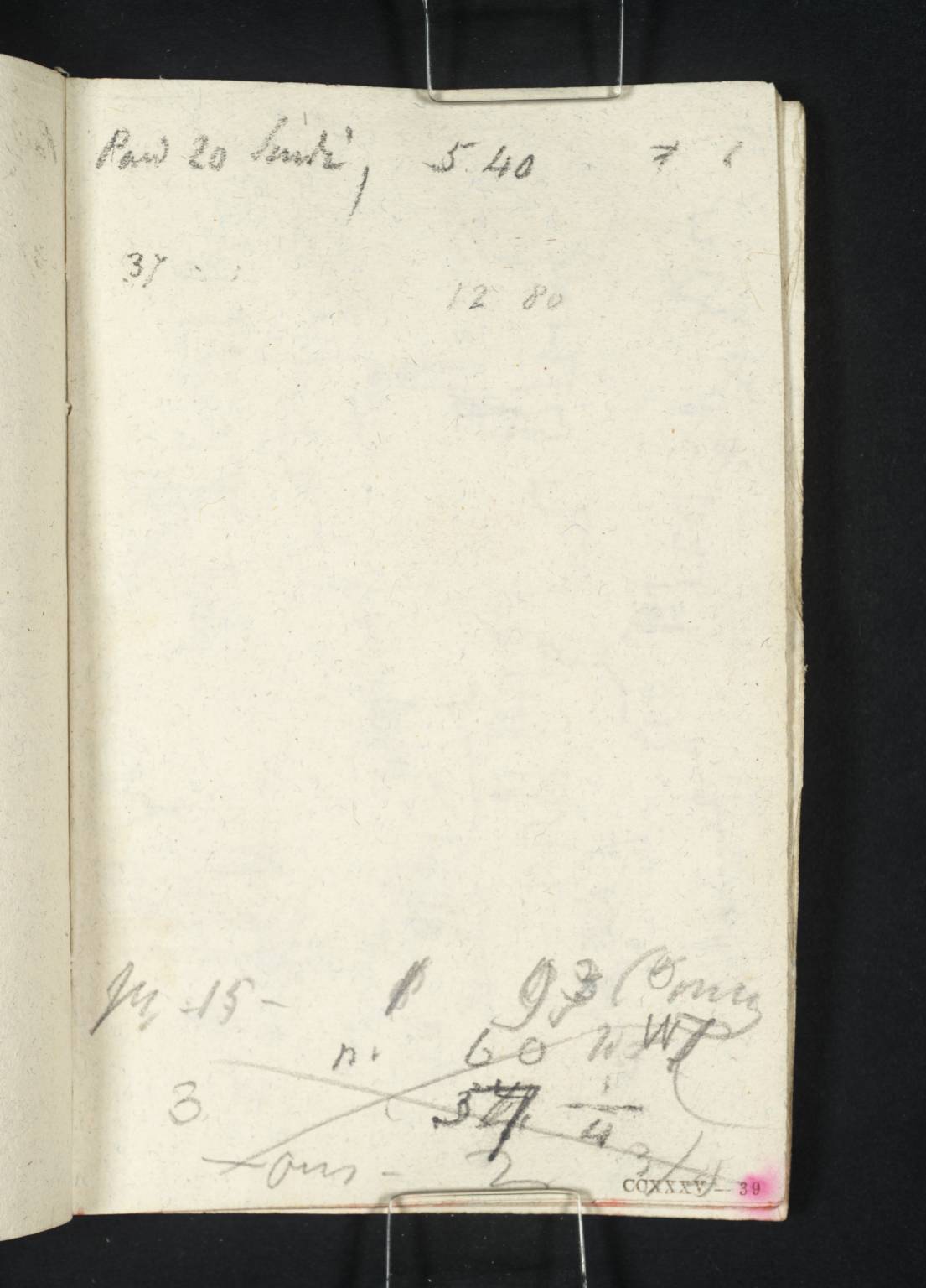 [inscriptions by Turner]