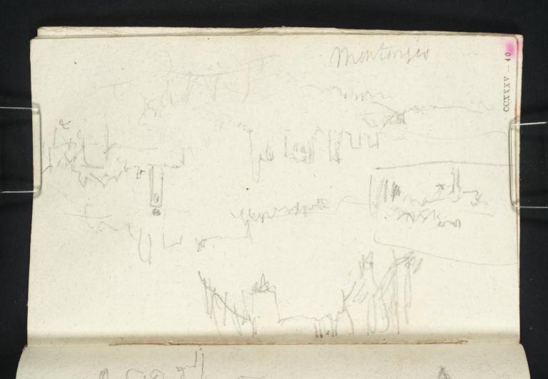 Joseph Mallord William Turner, ‘Views of ?Montargis, in the Loire Valley’ 1829