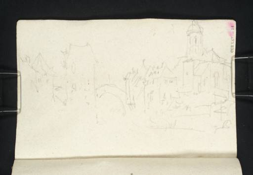 Joseph Mallord William Turner, ‘Group of Buildings’ 1828-9