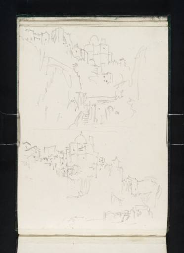 Joseph Mallord William Turner, ‘Ronciglione from the East, with the Cathedral of Santi Pietro e Caterina’ 1828
