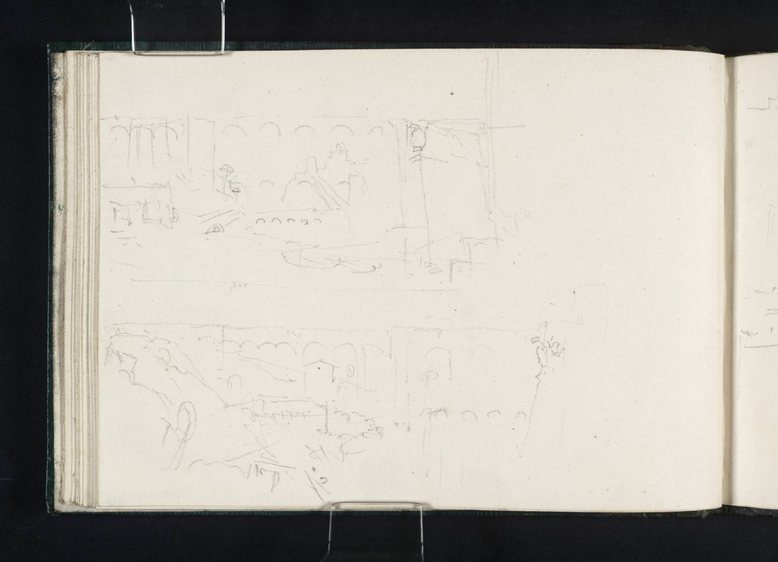 Two Sketches of the Aqueduct at Nepi