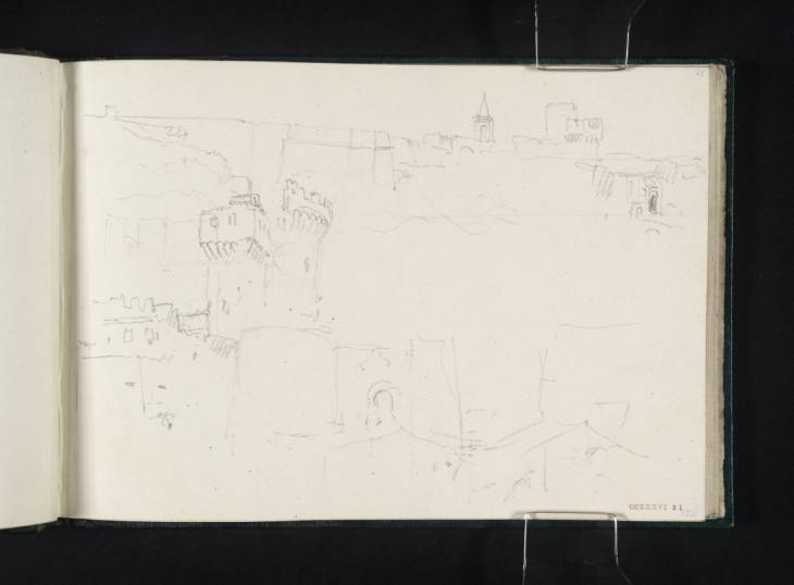 Joseph Mallord William Turner, ‘The Rocca dei Borgia, Nepi’ 1828