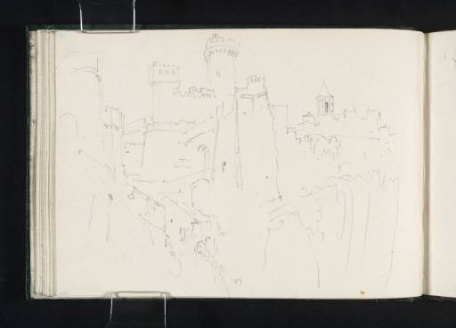 Joseph Mallord William Turner, ‘The Rocca dei Borgia, Nepi’ 1828