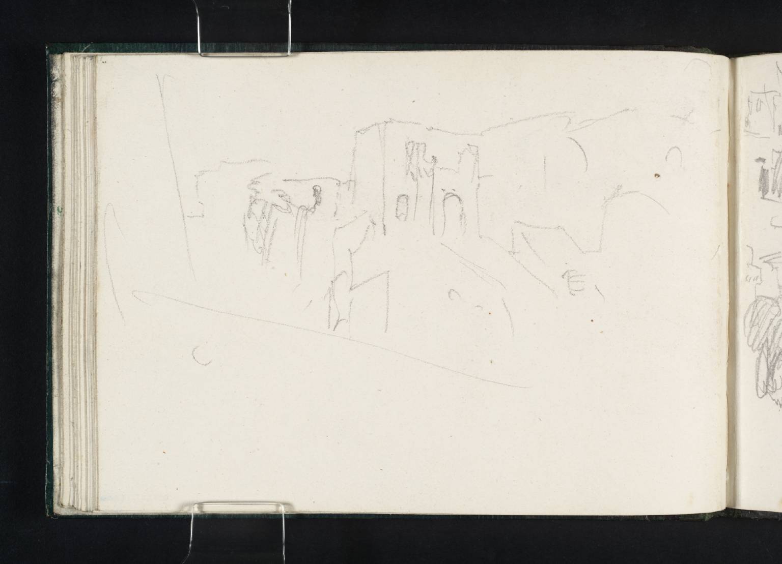 The Walls below the Rocca at Nepi