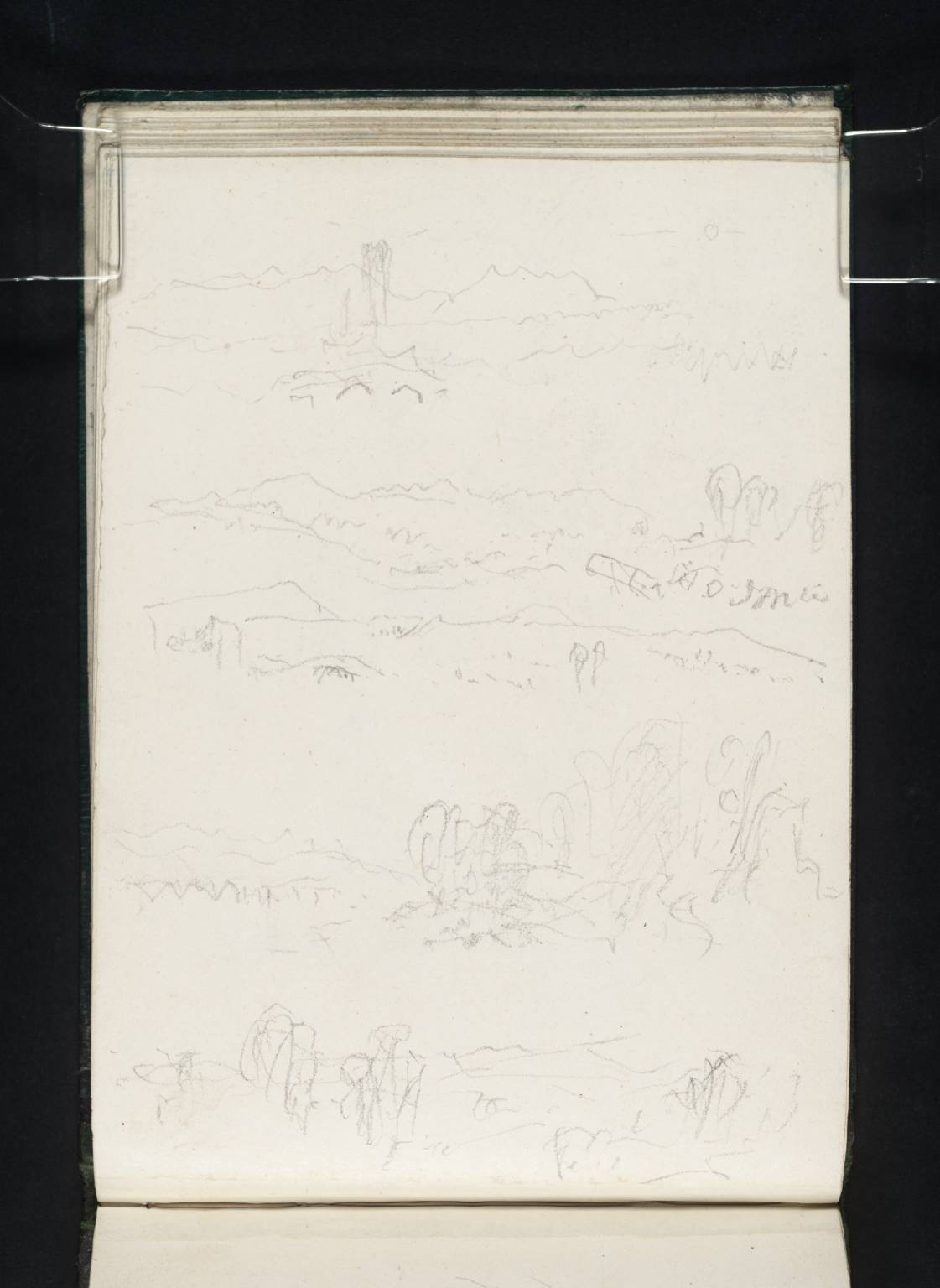 Five Mountain Views, Including: (a) Mount Soracte