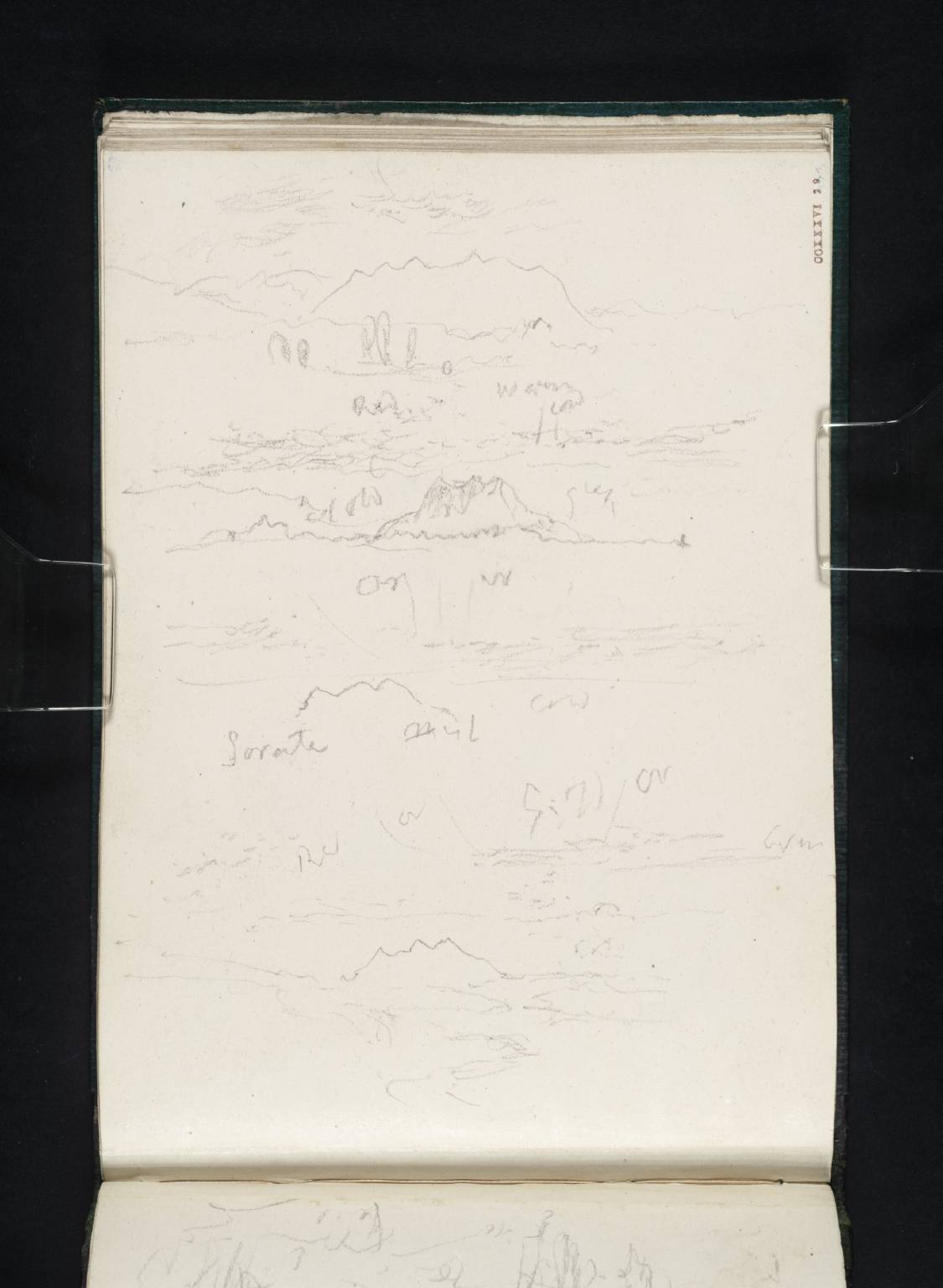 Four Views of Mount Soracte at Sunset