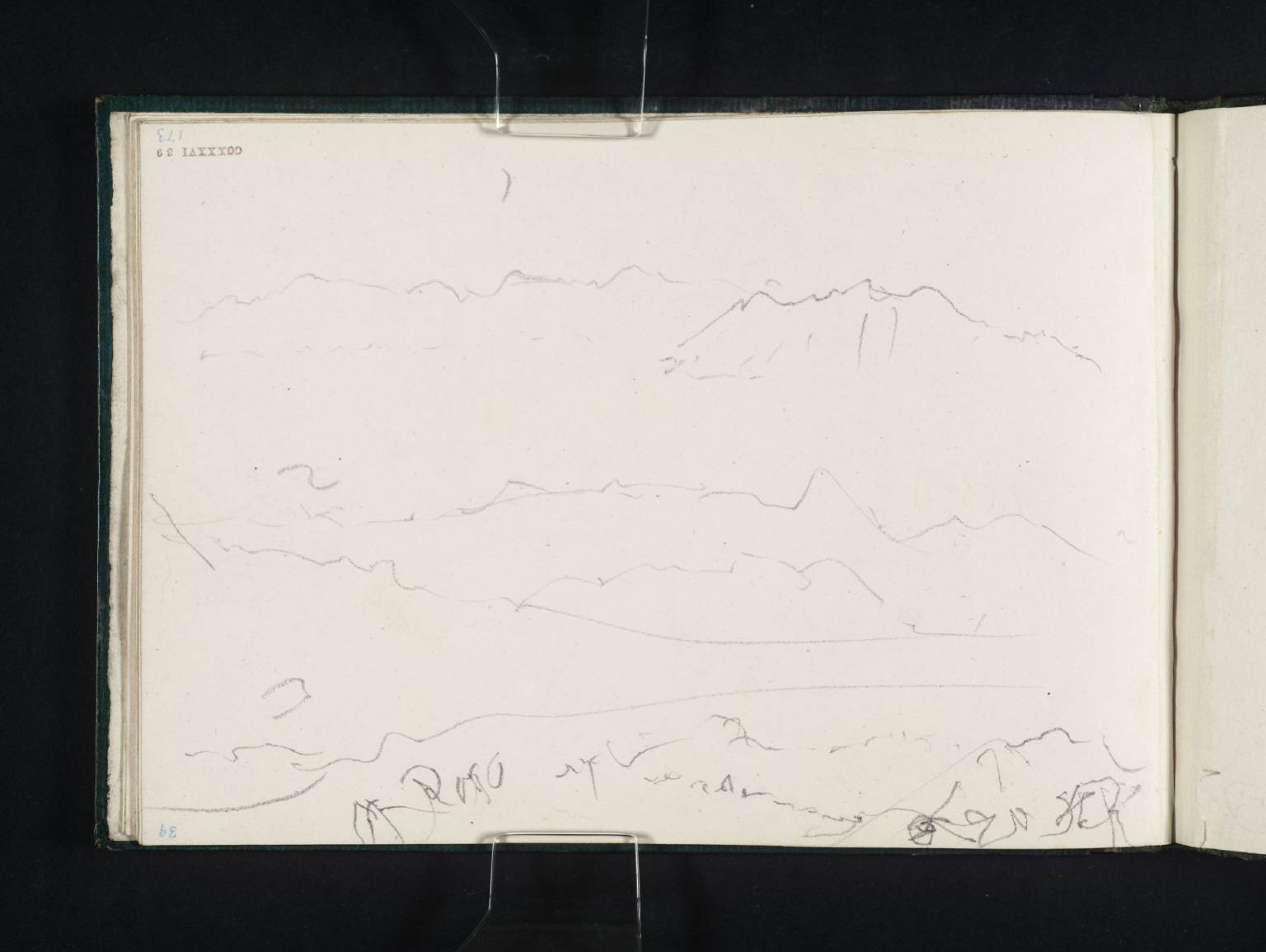 Distant Mountains, Including Monte Rosa