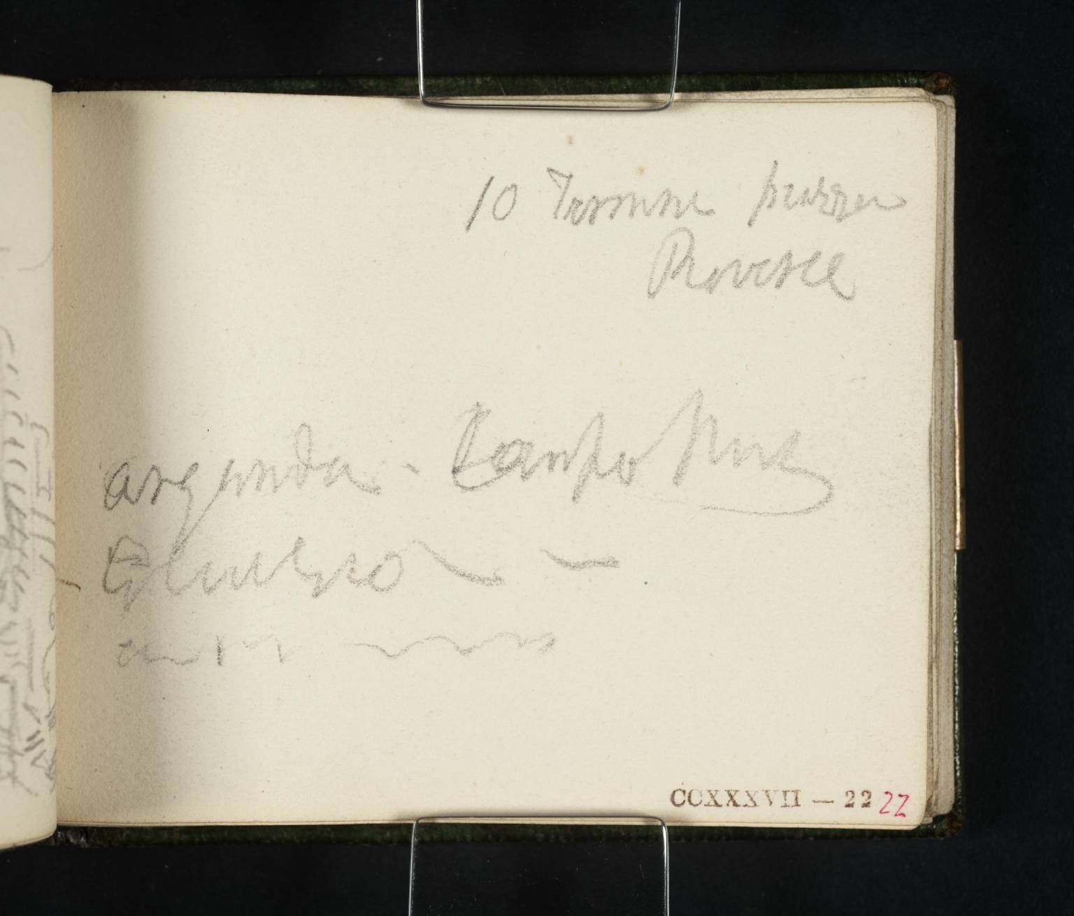 [inscriptions by Turner]
