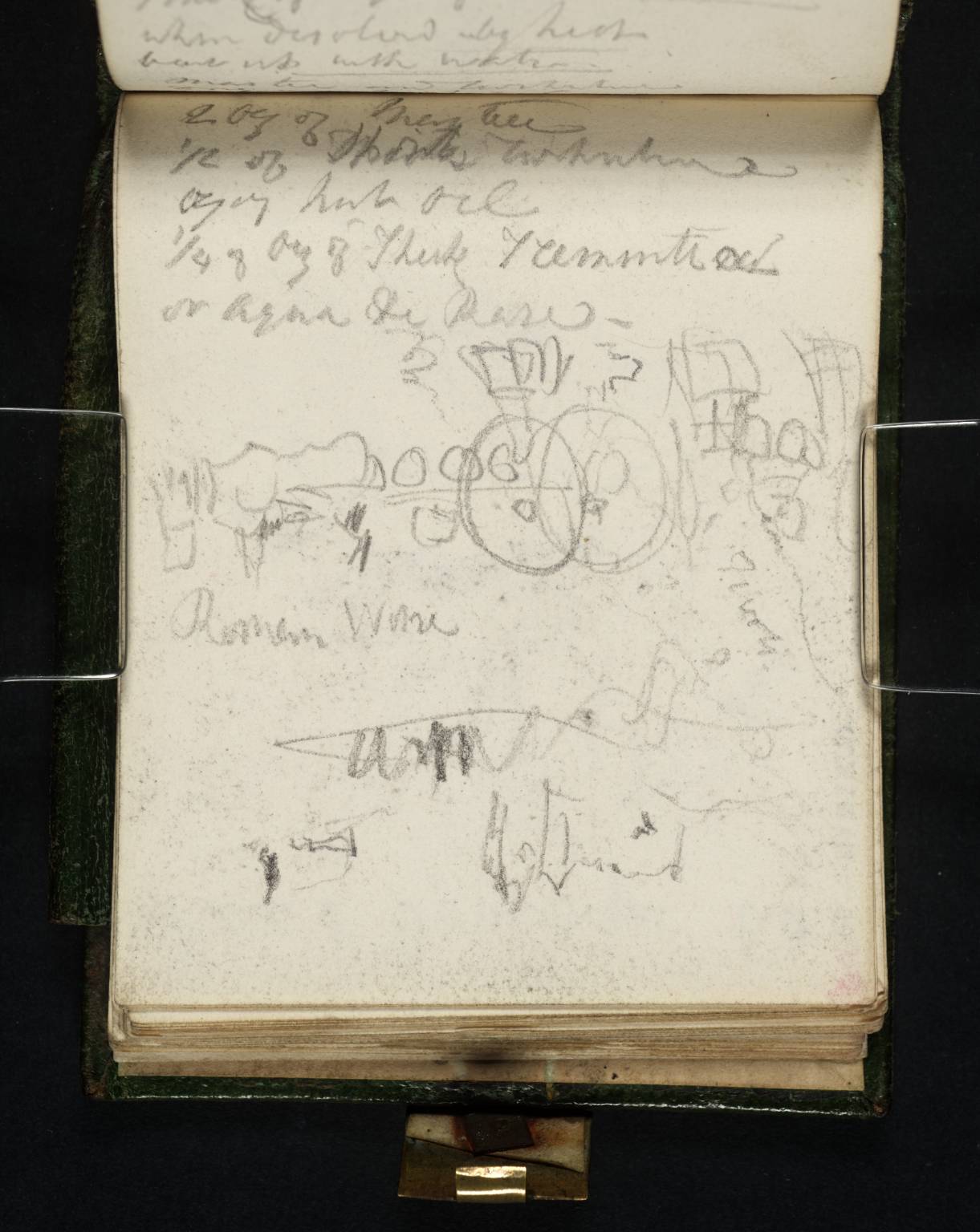 View at Tivoli; Also Cart Laden with Roman Wine [Turner]