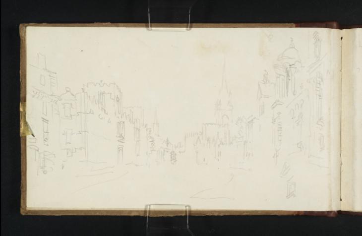 Joseph Mallord William Turner, ‘The High Street, Oxford’ 1830