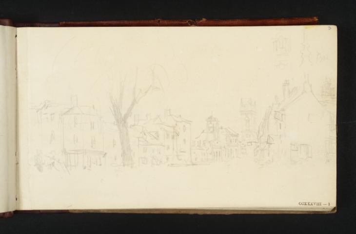 Joseph Mallord William Turner, ‘Market Street, Woodstock’ 1830