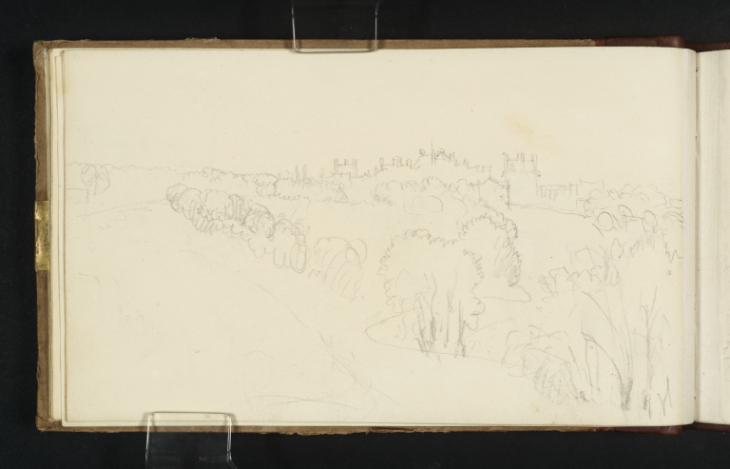 Joseph Mallord William Turner, ‘Blenheim Palace and the Grand Bridge’ 1830