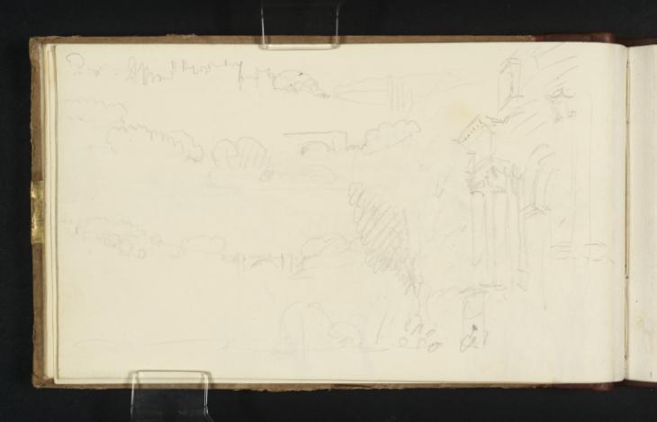 Joseph Mallord William Turner, ‘Blenheim Palace, the Grand Bridge and the Woodstock Gate’ 1830