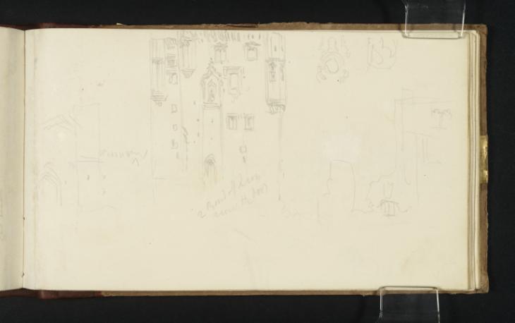 Joseph Mallord William Turner, ‘Ashby-de-la-Zouch Castle: The North Side of the Hastings Tower’ 1830