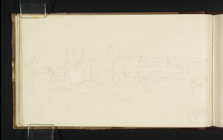 Joseph Mallord William Turner, ‘Birmingham from the East; Kenilworth Castle’ 1830