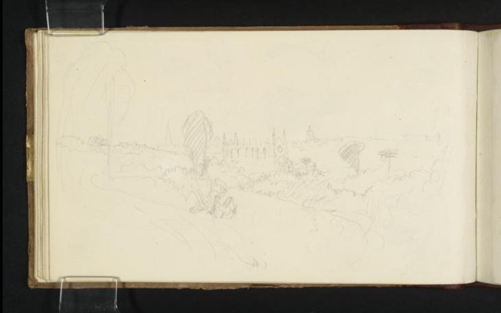 Joseph Mallord William Turner, ‘Holy Trinity Church, Camp Hill, Bordesley, with Birmingham Beyond’ 1830
