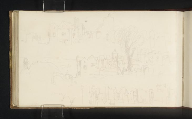 Joseph Mallord William Turner, ‘?Buildings on or near Wren's Nest Hill, Dudley’ 1830