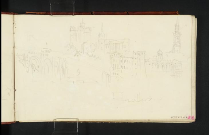 Joseph Mallord William Turner, ‘Newcastle from Gateshead’ ?1831