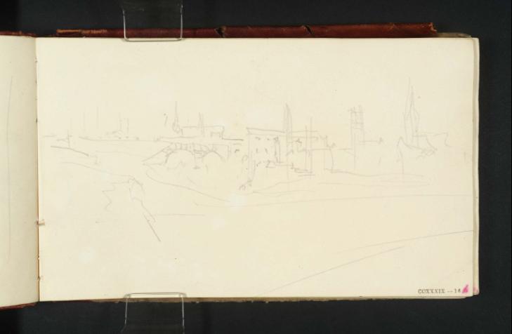 Joseph Mallord William Turner, ‘?The Irwell Bridge on the Liverpool and Manchester Railway, Manchester’ ?1831