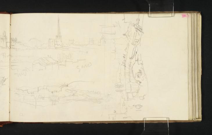 Joseph Mallord William Turner, ‘Views of Worcester; a Bridge’ ?1831