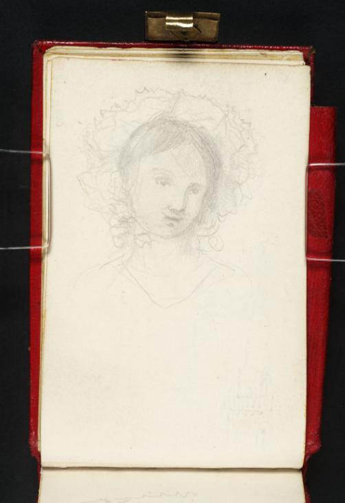 Joseph Mallord William Turner, ‘The Head of a Woman in a Bonnet or Mob Cap’ c.1830