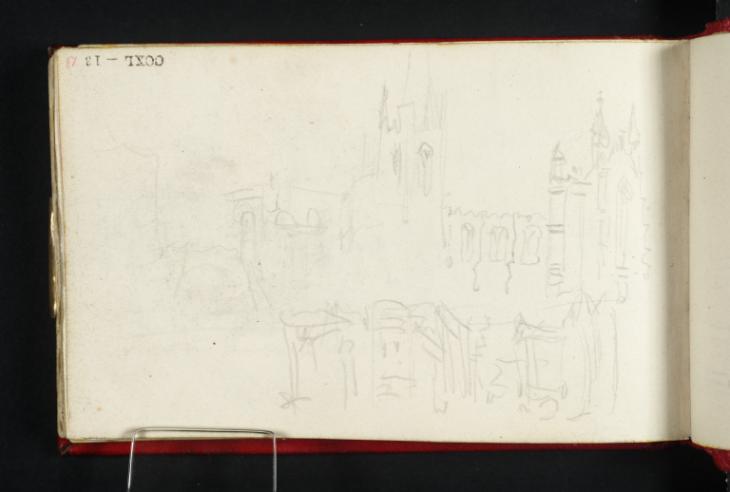 Joseph Mallord William Turner, ‘Holy Trinity Church, Coventry; ?Other Buildings’ 1830