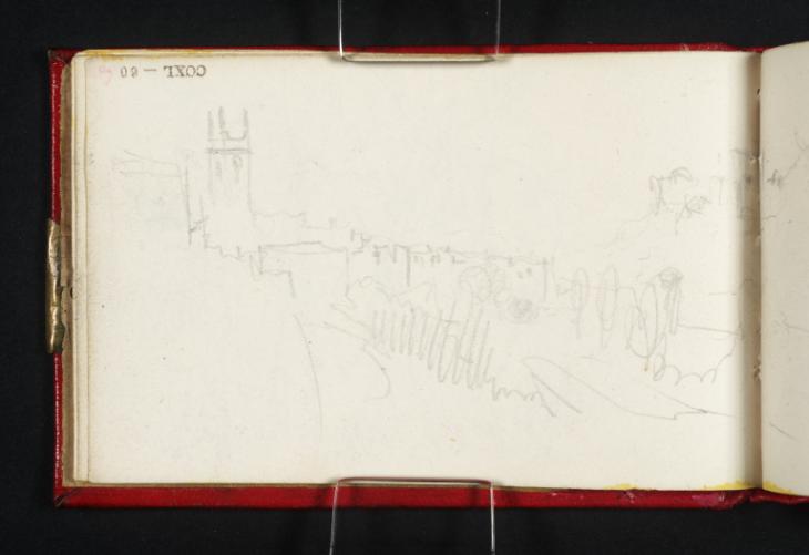 Joseph Mallord William Turner, ‘Dudley: The Castle and St Edmund's Church from the South-East’ 1830