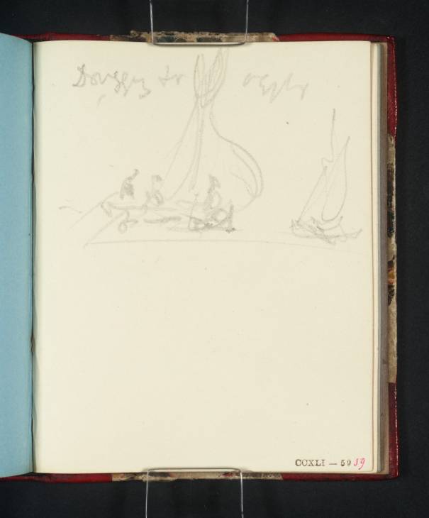 Joseph Mallord William Turner, ‘Boats Sailing’ c.1829-30