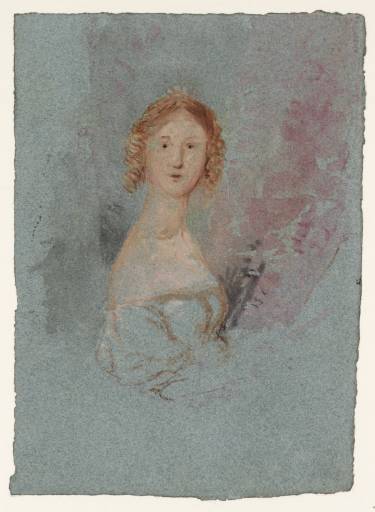 Joseph Mallord William Turner, ‘Petworth House: Portrait of a Young Lady Playing the Fortepiano, Probably in the White Library’ 1827