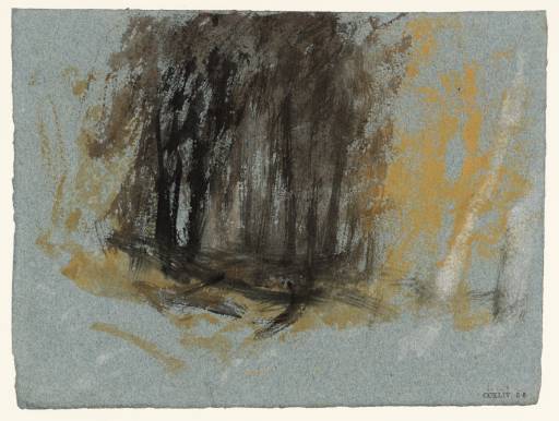 Joseph Mallord William Turner, ‘Landscape with Trees, ?in Petworth Park’ 1827
