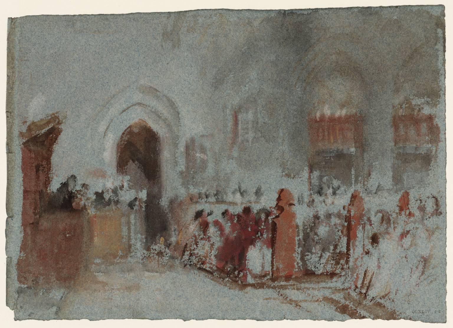The Congregation during the Sermon