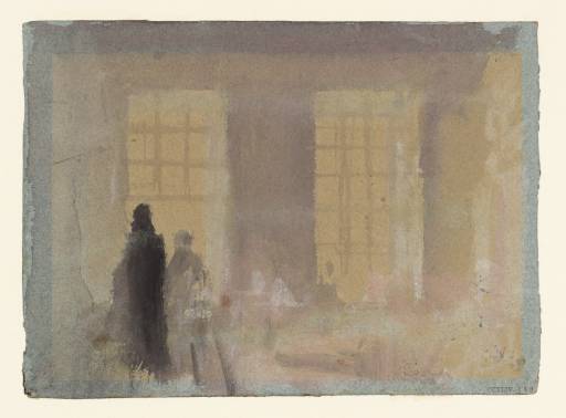 Joseph Mallord William Turner, ‘Petworth House: Morning Light through the Windows’ 1827