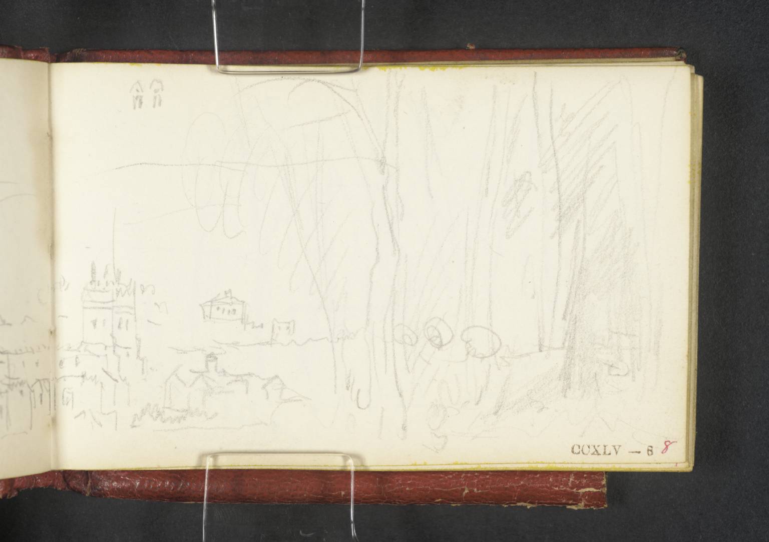 Landscape, with Town and Distant Hills