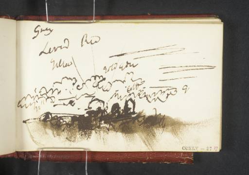 Joseph Mallord William Turner, ‘Study of a Sunrise or Sunset’ c.1830