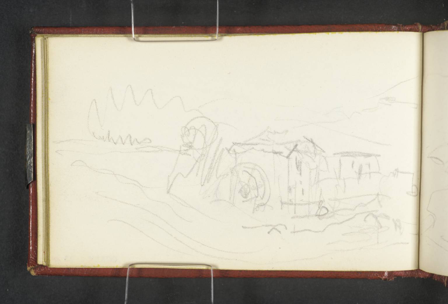 Landscape, with Water Mill