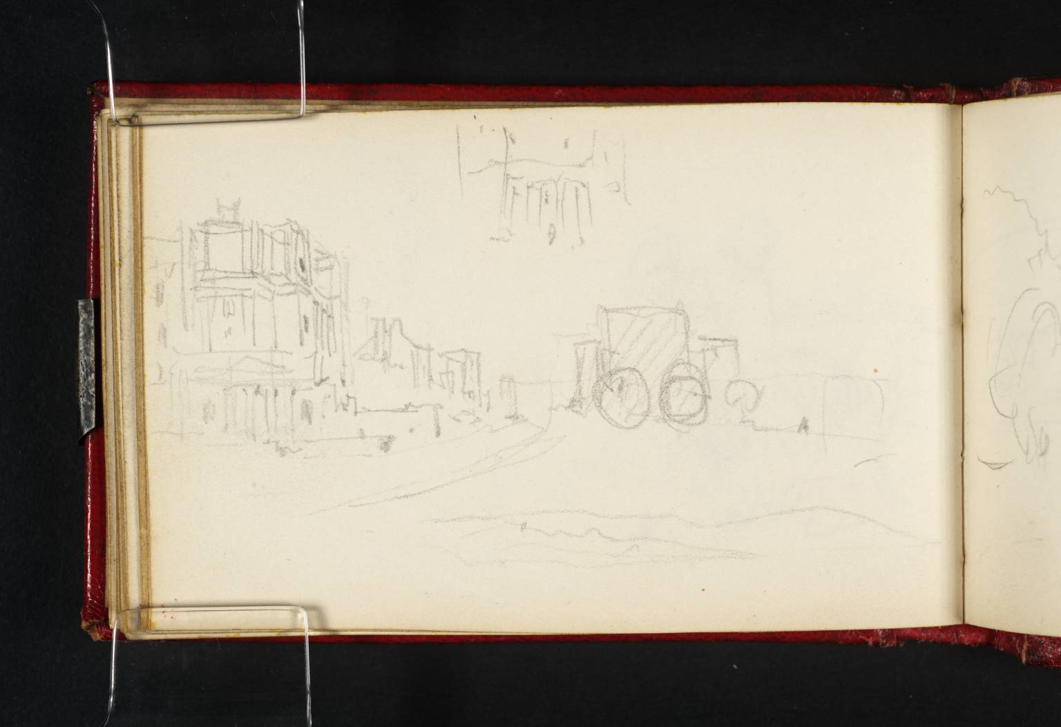 The Sea Front, with Bathing Machines