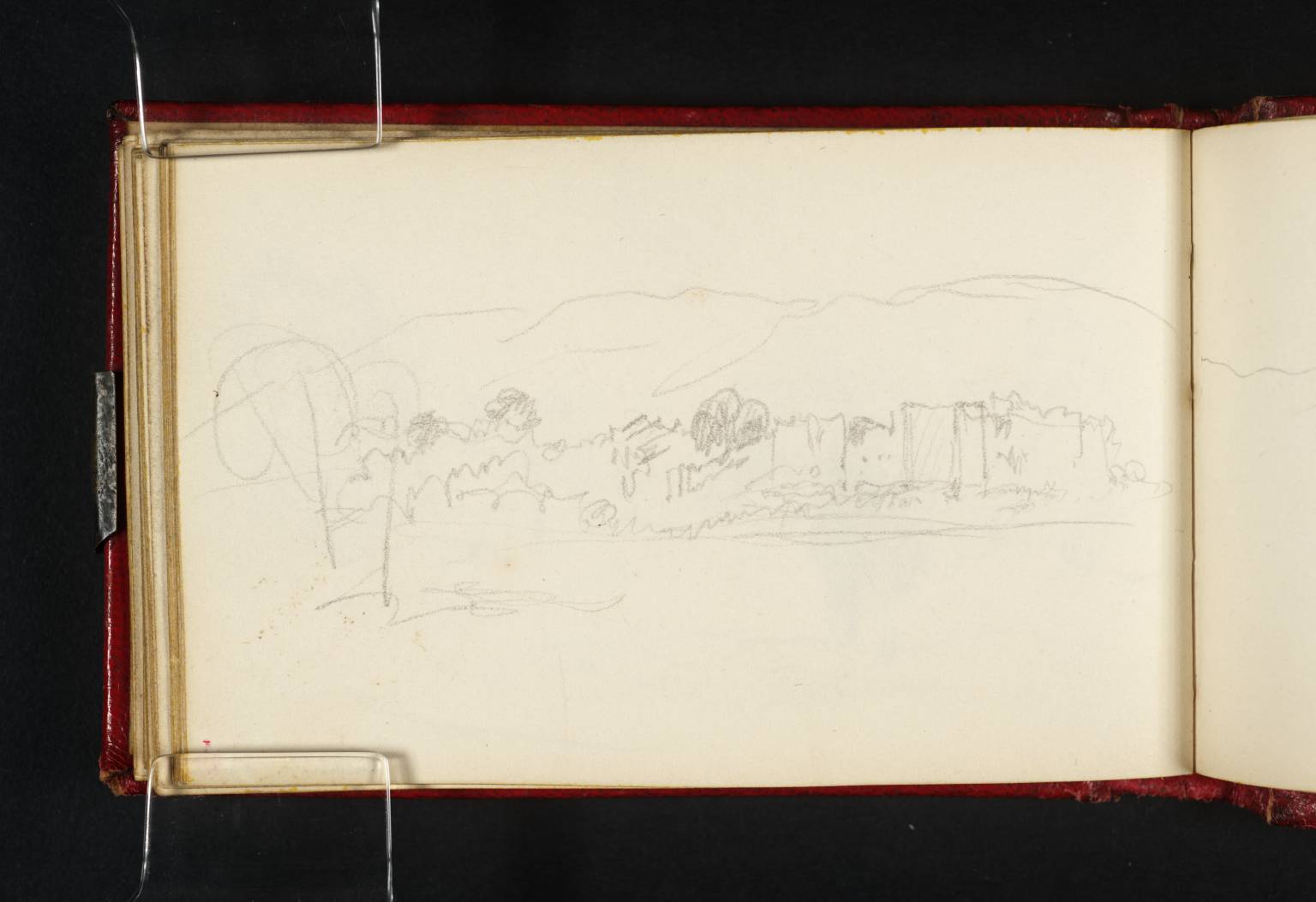 Castle, with Hills Beyond