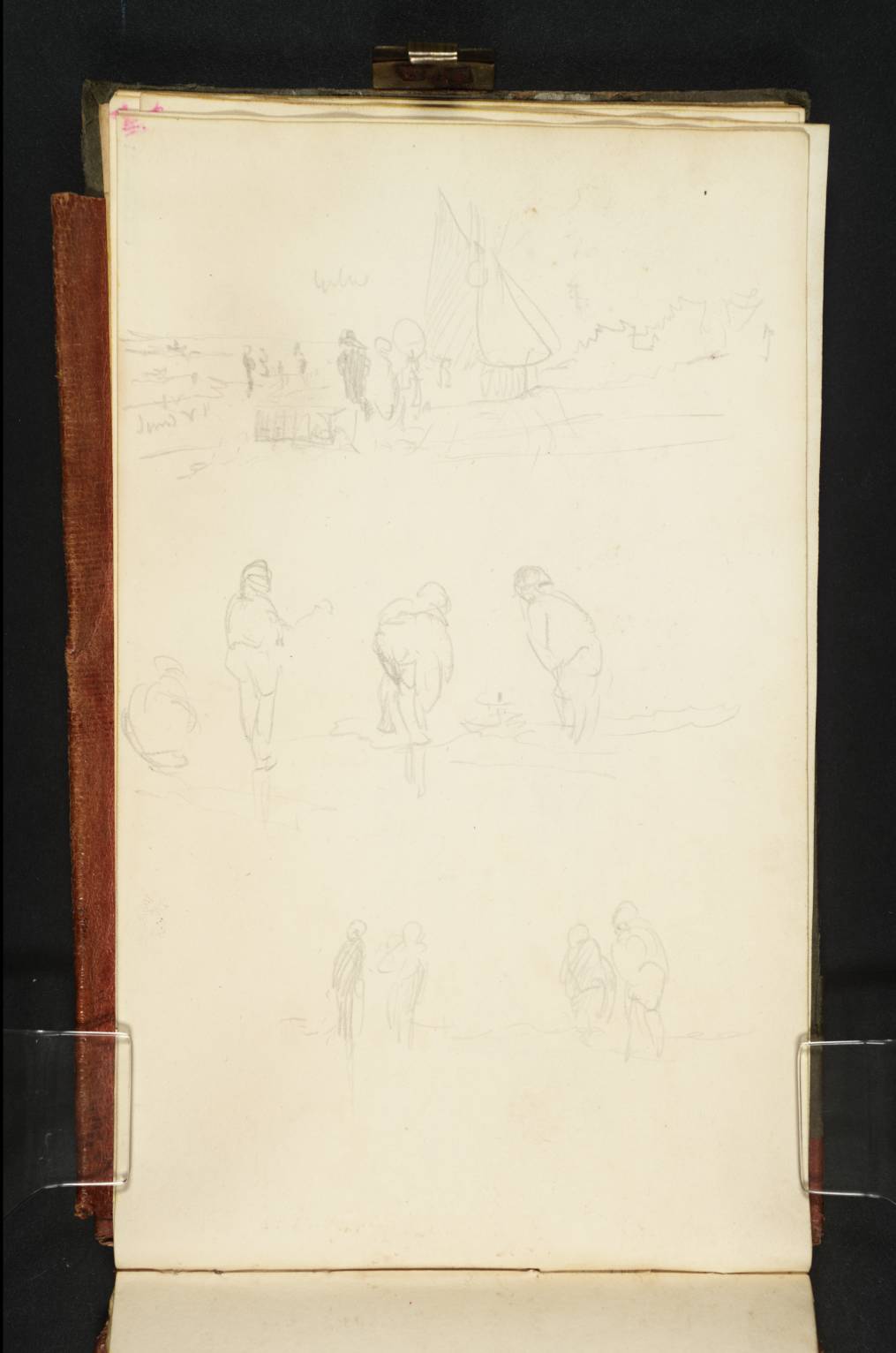 Coast Scenes. Children Paddling