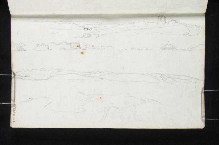 Joseph Mallord William Turner, ‘Coastal Terrain, Brittany’ 1826