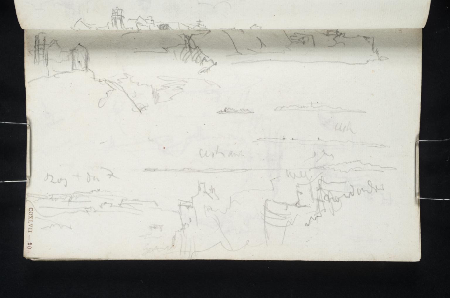 View from Le Conquet towards the Island of Ushant (Ouessant)