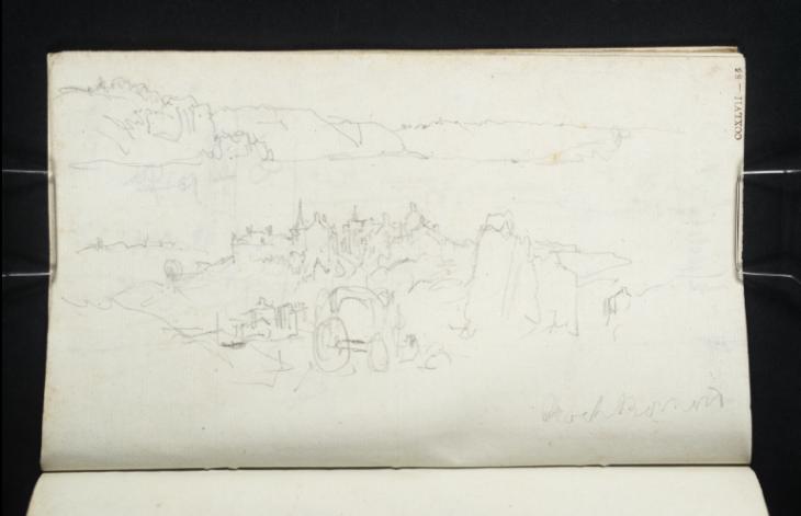 Joseph Mallord William Turner, ‘La Roche-Bernard, Brittany’ 1826