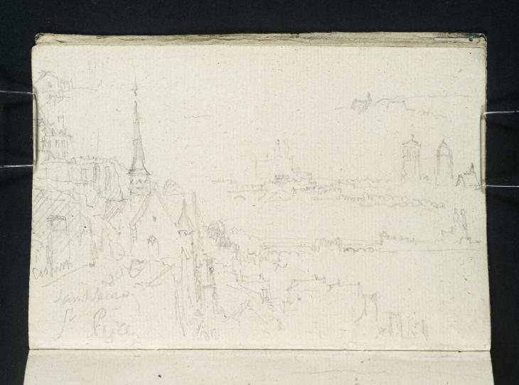 Joseph Mallord William Turner, ‘Saint-Cyr; Tours, Loire Valley’ 1826