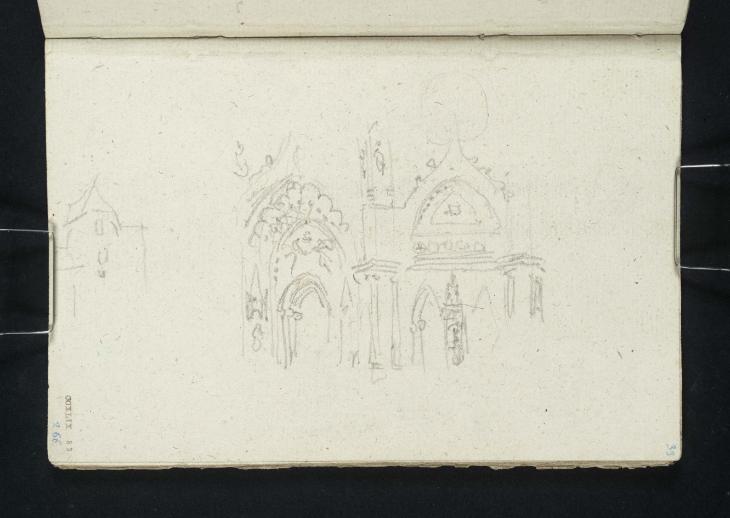 Joseph Mallord William Turner, ‘Orléans Cathedral, Loire Valley’ 1826