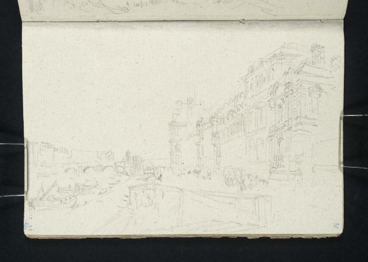 Joseph Mallord William Turner, ‘Louvre and Pont du Carrousel, Paris’ 1826