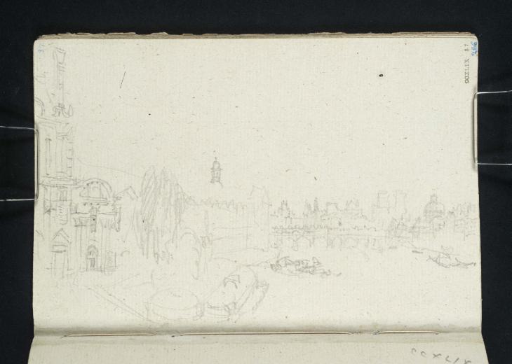 Joseph Mallord William Turner, ‘Quai du Louvre and Pont Neuf, Paris’ 1826