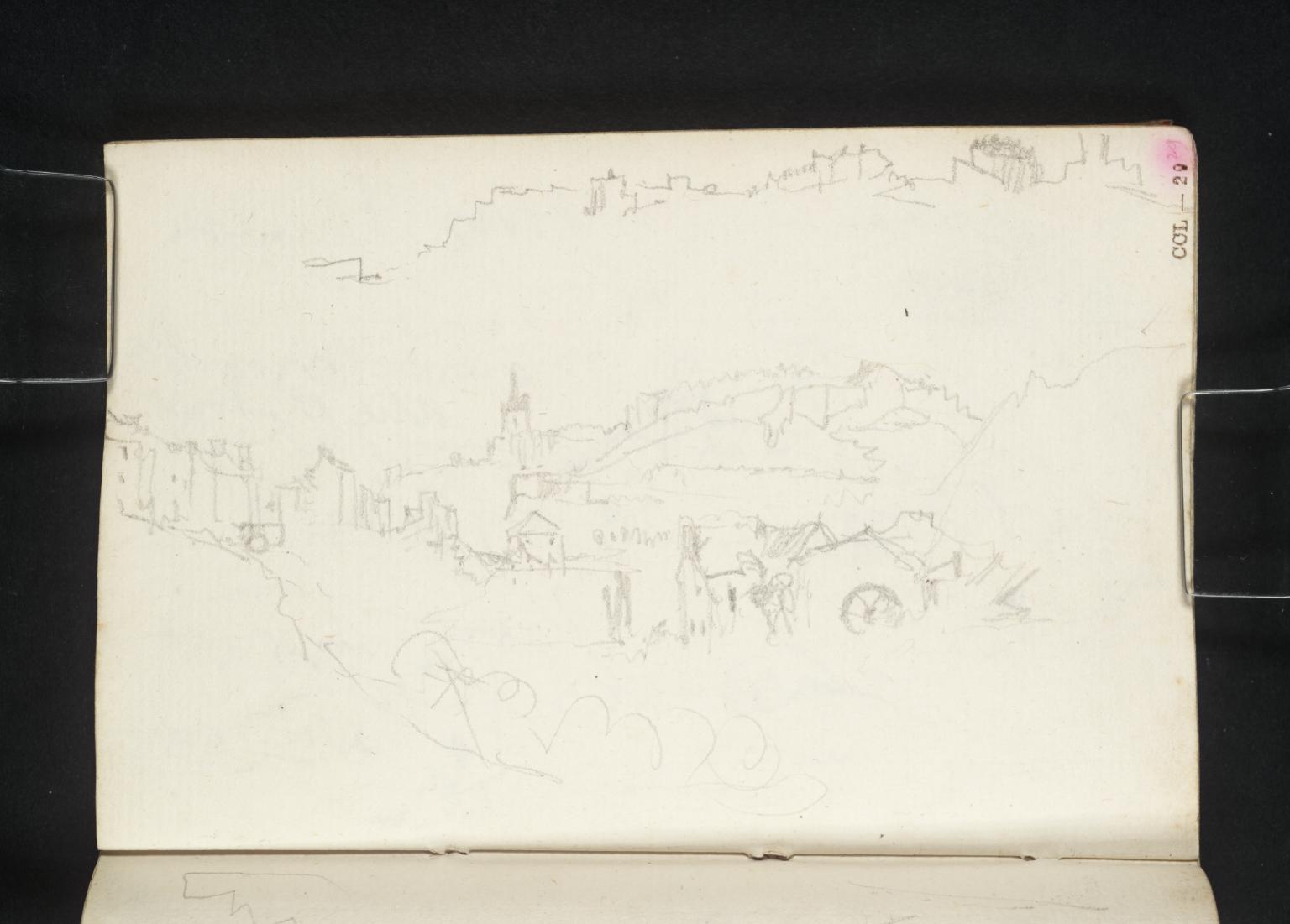 Buildings on Hill. Avranches
