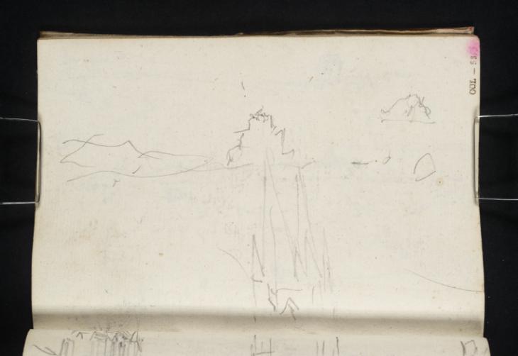 Joseph Mallord William Turner, ‘Mont Saint-Michel; Coutances, Normandy’ 1826