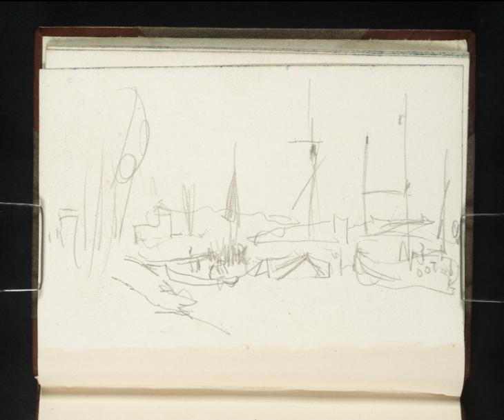 Joseph Mallord William Turner, ‘Harbour, Normandy’ 1826