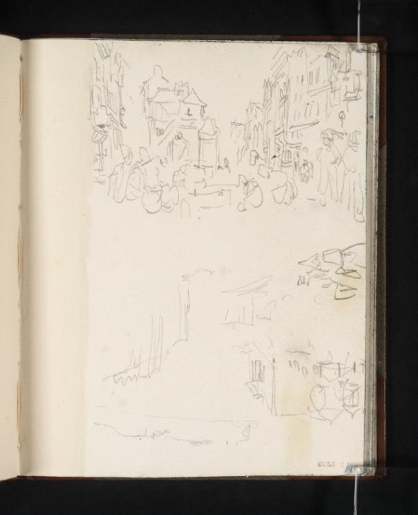 Joseph Mallord William Turner, ‘Street, ?Honfleur’ 1826